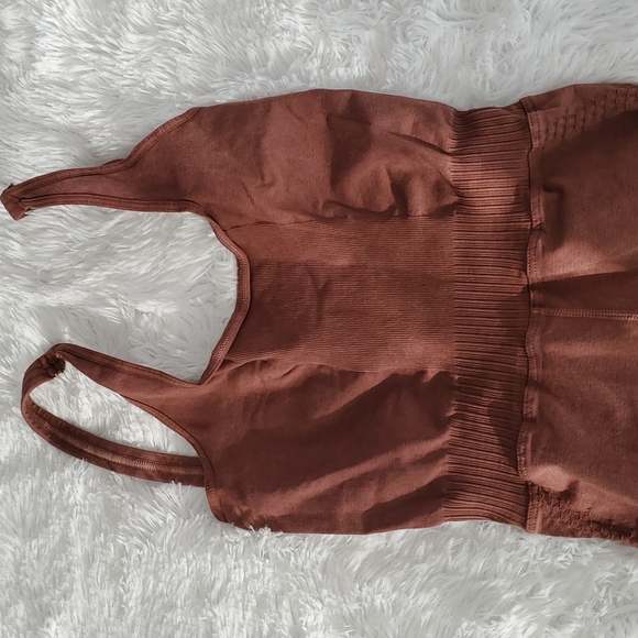 41. Free People Good Karma Onesie Nutmeg - Picture 9 of 13